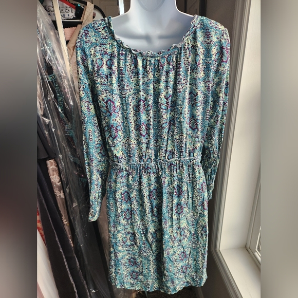 Anthropologie Holding Horses Boho Hippie Floral Dress Size 6 - Picture 3 of 4